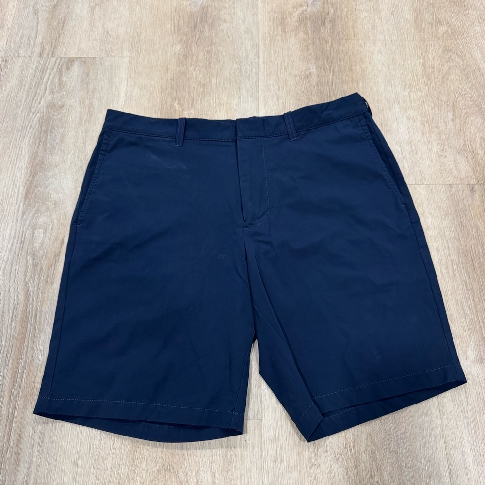J. Crew Deep Blue Men's Flat Front Shorts